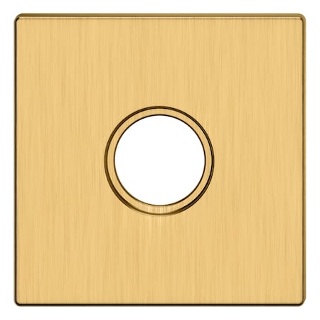 Baldwin Passage Rosettes Lifetime Satin Brass R017.044.PS